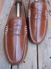 Sapatos sociais casuais RALPH LAUREN POLO couro marrom mocassins driver tamanho 11.5D comprar usado Sapatos sociais casuais RALPH LAUREN POLO couro marrom mocassins driver tamanho 11.5D comprar usado  Enviando para Brazil