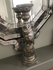 Owl candle holder for sale  PRESTON