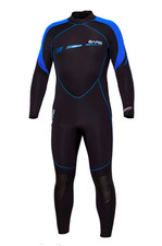 Wetsuit BARE 7mm Sport S-Flex, azul neoprene masculino elástico completo mergulho traje molhado comprar usado  Enviando para Brazil