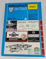 Adressbuch stadt siegen gebraucht kaufen  Wenden