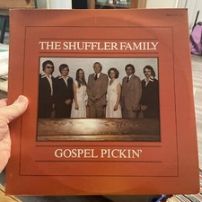 SHUFFLER FAMILY gospel pickin' REBEL 1978 Bluegrass Gospel LP comprar usado  Enviando para Brazil