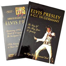 Dvd book elvis for sale  LEICESTER