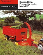 Folheto de equipamentos agrícolas - New Holland - 37 - Colheitadeira de forragem - c1972 (F8287) comprar usado Folheto de equipamentos agrícolas - New Holland - 37 - Colheitadeira de forragem - c1972 (F8287) comprar usado  Enviando para Brazil