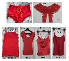 Intimo donna rosso usato  Italia