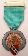 Masonic steward medal for sale  PRESTON