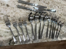 Talheres de aço inoxidável 17 peças fabricante desconhecido comprar usado  Enviando para Brazil