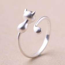 Katze damen ring gebraucht kaufen  Lünen