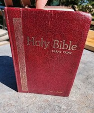 Holy Bible KJV Giant Print Red Letter Ed.  References Concordance Regency 885BG, usado comprar usado Holy Bible KJV Giant Print Red Letter Ed.  References Concordance Regency 885BG, usado comprar usado  Enviando para Brazil