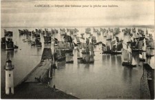 Old postcard cancale d'occasion  Expédié en Belgium