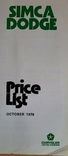 1979 simca 1000 for sale  BERKHAMSTED