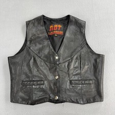 Hot leathers vest for sale  Grand Ridge