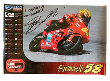 Autografo marco simoncelli usato  Roma
