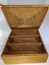Vintage woven rattan d'occasion  Monein