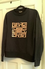 Biba black sweatshirt.rose for sale  BIRMINGHAM