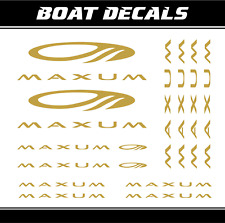 Maxum adesivo boat usato  Spedire a Italy