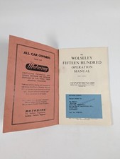 Wolseley fifteen hundred for sale  ST. NEOTS