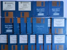 Amiga commodore floppy for sale  SOUTHAMPTON