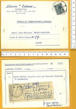 Cedola commissione libraria usato  Italia