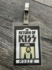 KISS Laminate Pass I.D. Dynasty Concert Tour Rosie Licata Vintage Kiss Aucoin comprar usado  Enviando para Brazil