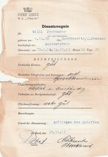 Dienst zeugnis reederei gebraucht kaufen  Meschede