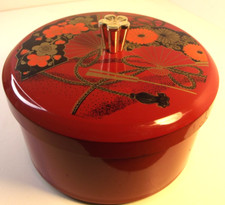 Vintage lacquer round for sale  El Cajon