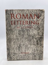 Roman Lettering L. C. Evetts - 1965 HC/DJ Good & Free Shipping!!, usado comprar usado  Enviando para Brazil