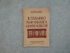 Puccini tabarro ricordi usato  Sarezzo