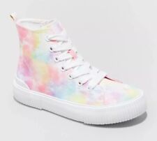 Tênis feminino Cora tie-dye com zíper com cadarço - Cat & Jack - TAMANHO 4 comprar usado  Enviando para Brazil