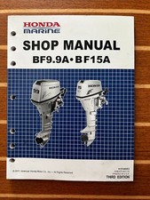 Manual de serviço 2011 E Honda loja de popa BF9.9A - BF15A 61ZV400E3 2012 comprar usado  Enviando para Brazil