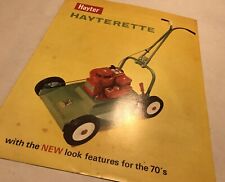 Hayter hayterette mowers for sale  UK