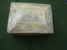 Small whalebone box for sale  ST. NEOTS