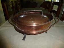 Ancienne tourtiere cuivre d'occasion  Chaumont