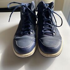 Air Jordan Executive GS Hightop masculino 10 azul sobre azul 820240-001. SS-249 comprar usado  Enviando para Brazil