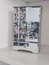 Vintage mirrored glass for sale  BOURNEMOUTH