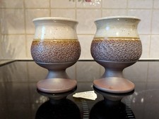 Purbeck pottery goblets for sale  NEWBURY