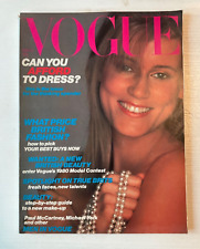 Vogue march 1980 for sale  CINDERFORD