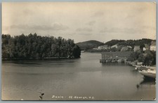 CARTÃO POSTAL FOTO REAL ANTIGO BACIA DE ST.GEORGE NB CANADÁ RPPC  comprar usado  Enviando para Brazil