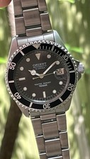 Relógio automático Orient Submariner 39mm todo em aço comprar usado  Enviando para Brazil