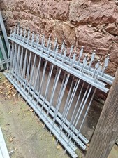 Zaunelemente metall verzinkt gebraucht kaufen  Lohr a.Main