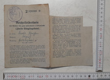 Alte rginale reichskleiderkart gebraucht kaufen  Löbau