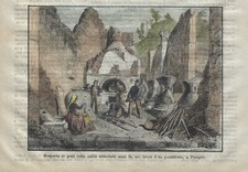 Stampa antica pompei usato  Lecco