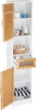 Relaxdays bianco marrone usato  Italia