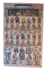 Planche cyclistes années d'occasion  Hornoy-le-Bourg
