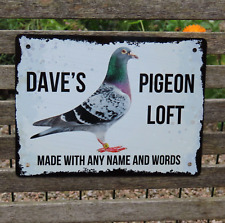 Pigeon gift sign for sale  TREORCHY