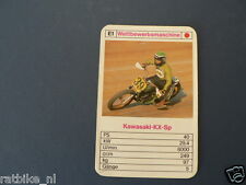 1 MOTO-CROSS E-1 KAWASAKI KX SP KWARTET KAART, QUARTETT CARD,SPIELKARTE segunda mano  Embacar hacia Argentina