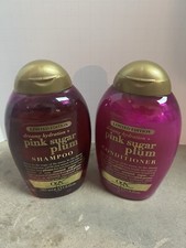 OGX Dreamy Hydration Pink Sugar Plum Organix Ogx Hair Shampoo Condicionador NOVO comprar usado  Enviando para Brazil