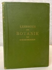 Lehrbuch botanik giesenhagen gebraucht kaufen  Vohenstrauß