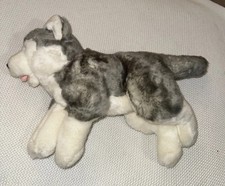 Usado, Pelúcia infantil preferida Husky filhote cachorro lobo 12" bicho de pelúcia gorro pés flexíveis comprar usado Usado, Pelúcia infantil preferida Husky filhote cachorro lobo 12" bicho de pelúcia gorro pés flexíveis comprar usado  Enviando para Brazil