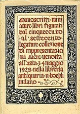 Manoscritti miniature incunabu usato  Italia