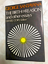 RARE! BIRTH OF REASON AND OTHER ESSAYS by George Santayana (1968) GREAT HC DJ segunda mano  Embacar hacia Mexico